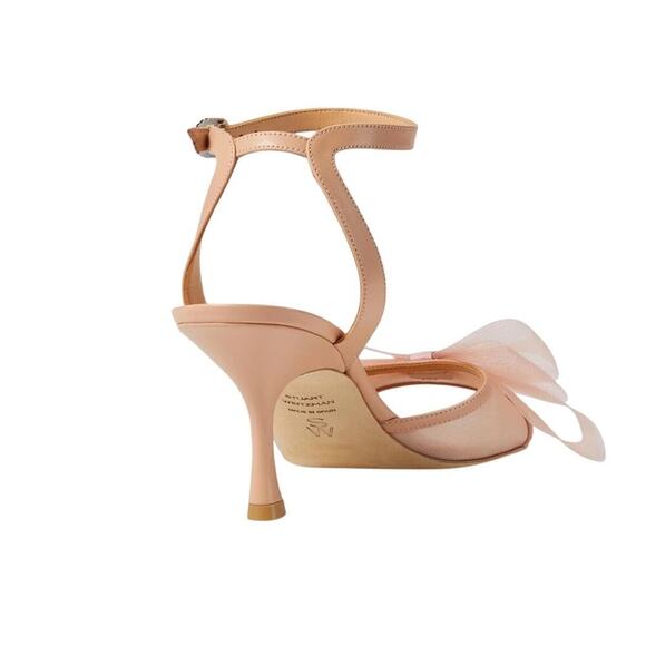 Stuart Weitzman blushing bow 75 cm ginger 37/6.5 pink blush - Picture 3 of 16